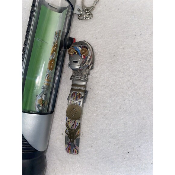 Vintage Star Wars Episode 1 C3-PO Collector Watch LIGHT SABER CASE 1999 Retro - Picture 2 of 8
